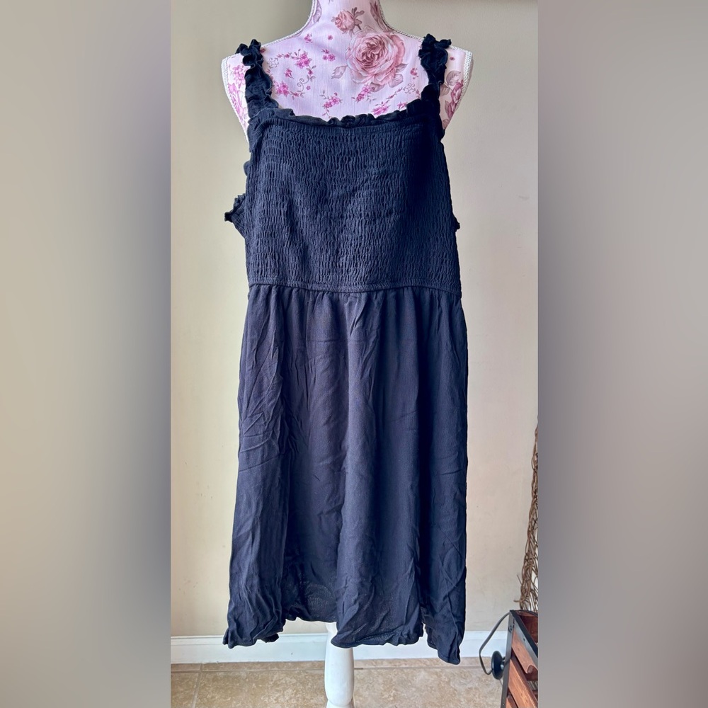 SHEIN Dresses- Size 3X.  True to Size & Never Worn. 1 Black & 1 Pink.